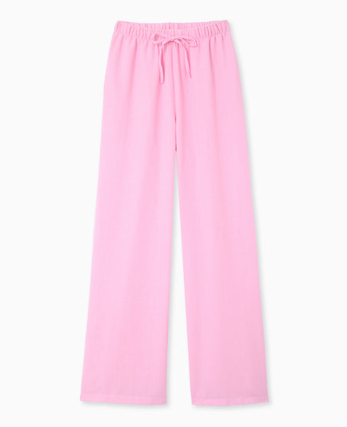 Pantalon droit et large avec ceinture coulissée - PIMKIE - 4