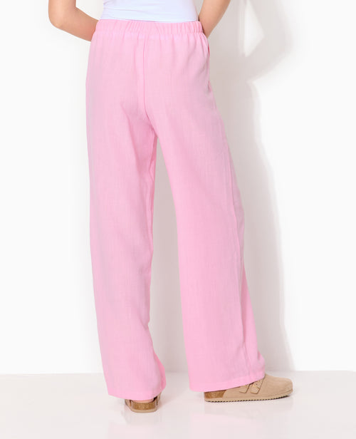 Pantalon droit et large avec ceinture coulissée - PIMKIE - 6