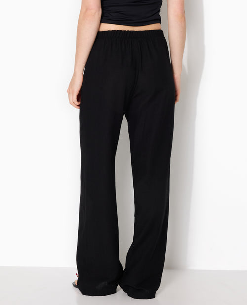 Pantalon droit et large avec ceinture coulissée - PIMKIE - 6