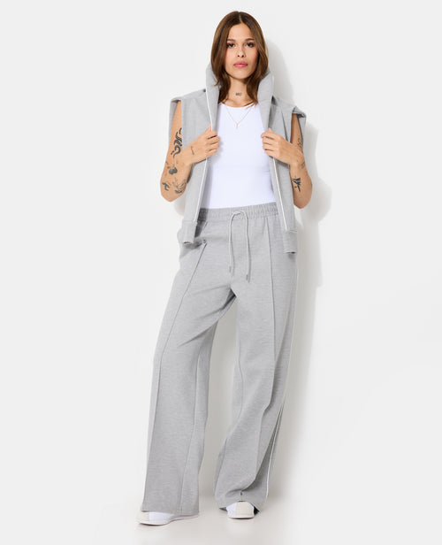 Pantalon esprit sport avec pinces et liserés - PIMKIE - 1