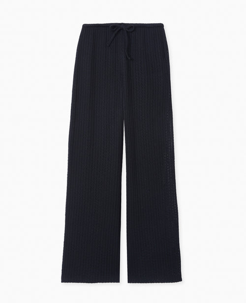 Pantalon ample en maille ajourée - PIMKIE - 4