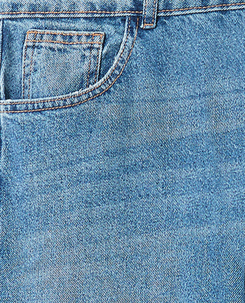 Jean straight taille medium avec étoiles dos - PIMKIE - 8