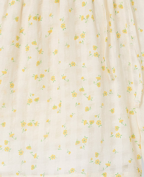 Short taille coulissée motif fleurs - PIMKIE - 9