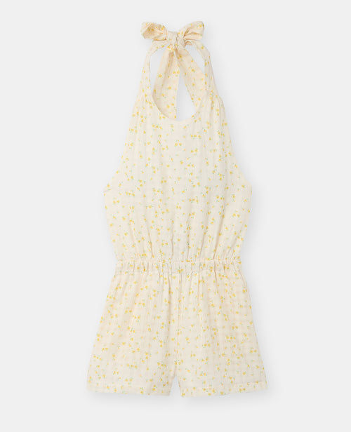Combishort dos-nu motif fleurs - PIMKIE - 4