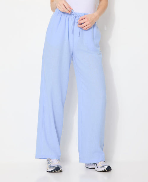 Pantalon large et droit avec lien coulissé - PIMKIE - 5
