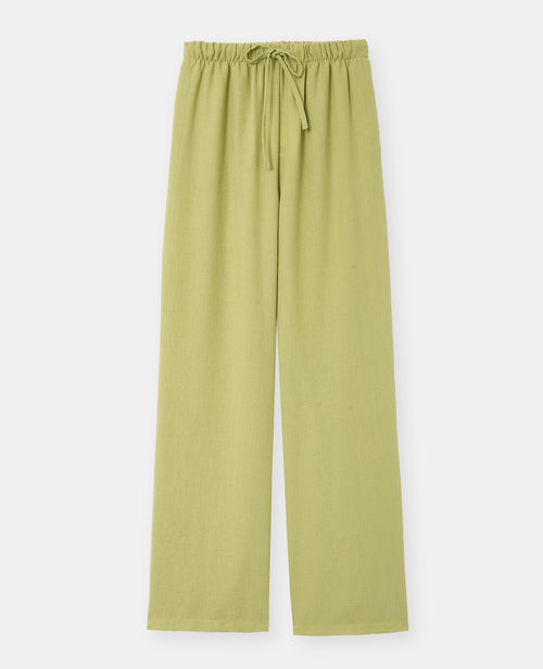 Pantalon large et droit avec lien coulissé - PIMKIE - 4