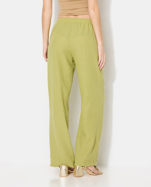 Pantalon large et droit avec lien coulissé - PIMKIE - 6