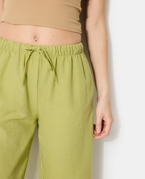 Pantalon large et droit avec lien coulissé - PIMKIE - 7