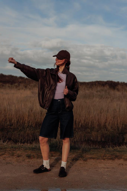 Bermuda en jean taille medium - PIMKIE - 1