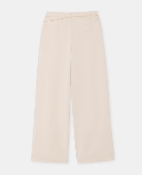 Pantalon droit taille haute avec lin - PIMKIE - 4