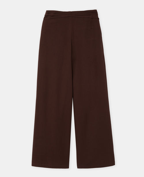 Pantalon droit taille haute avec lin - PIMKIE - 4