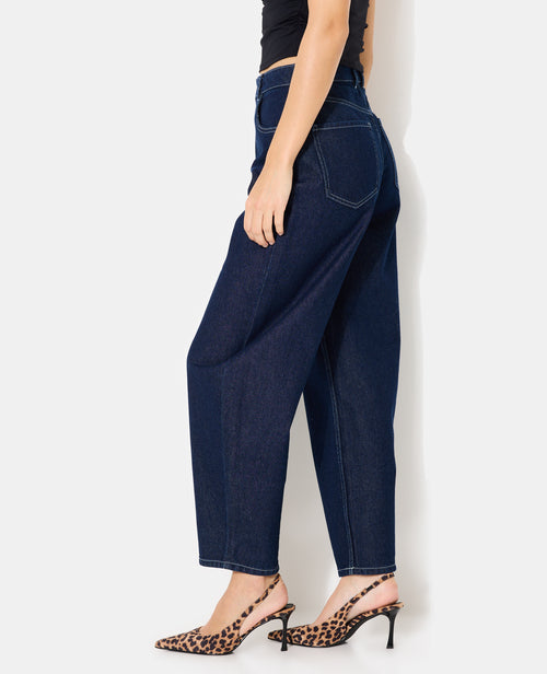 Jean barrel taille haute - PIMKIE - 2