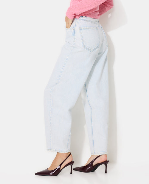 Jean barrel taille haute - PIMKIE - 2