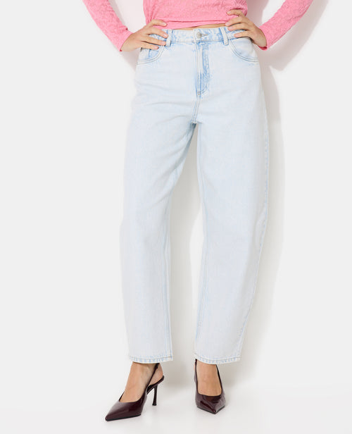 Jean barrel taille haute - PIMKIE - 5