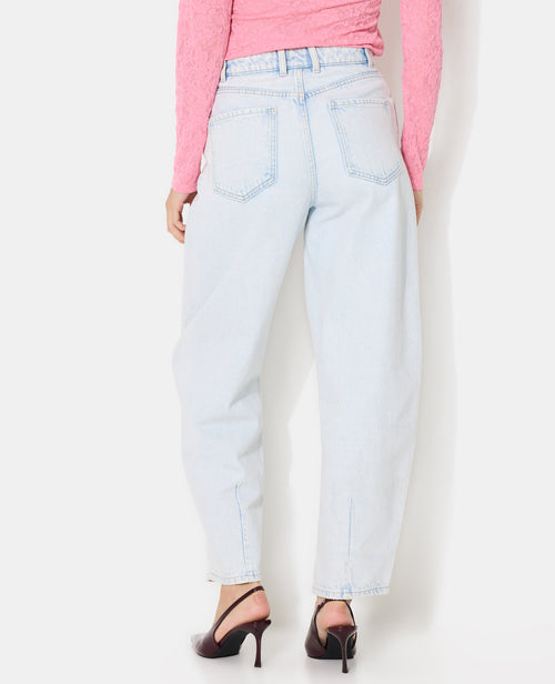 Jean barrel taille haute - PIMKIE - 6