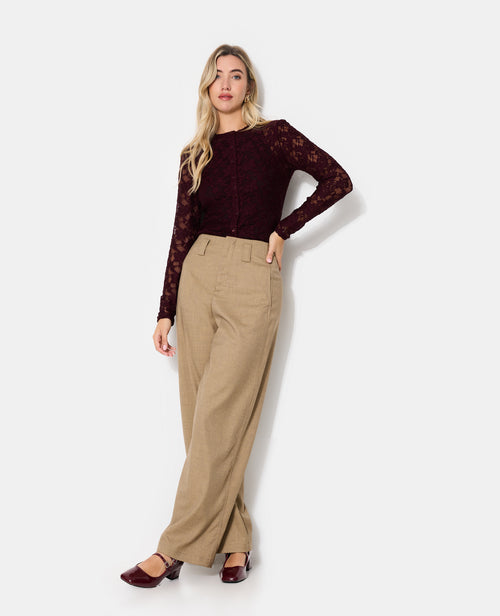 Pantalon barrel avec larges passants - PIMKIE - 1