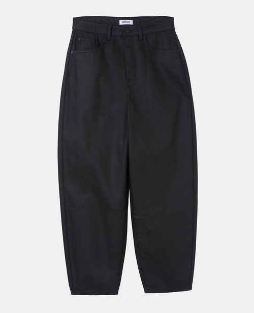 Jean barrel enduit taille haute - PIMKIE - 4