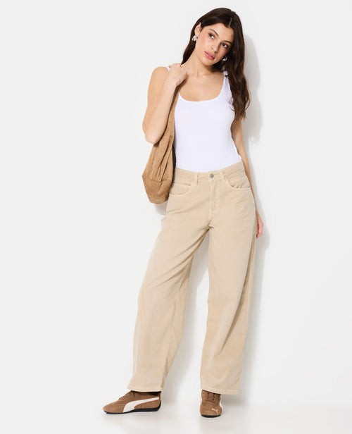 Jean barrel taille haute - PIMKIE - 3