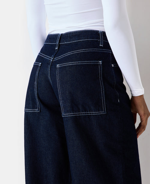 Jean barrel taille haute - PIMKIE - 7