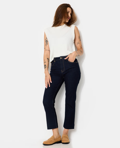 Jean slim 7/8ème avec détails bijoux - PIMKIE - 1