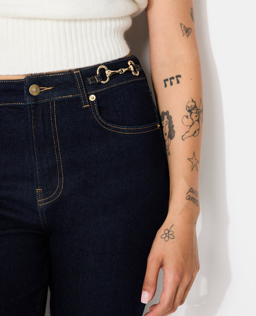 Jean slim 7/8ème avec détails bijoux - PIMKIE - 3