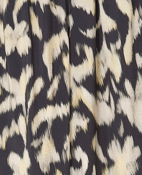 Pantalon fluide avec lien coulissé motifs flous - PIMKIE - 8