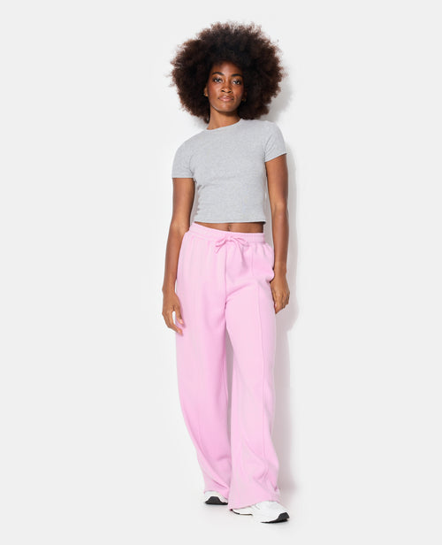Pantalon de jogging droit en molleton gratté - PIMKIE - 1
