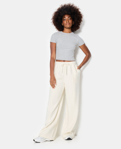 Pantalon de jogging droit en molleton gratté - PIMKIE - 1