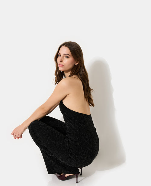 Combinaison dos-nu en maille avec fils lurex - PIMKIE - 3