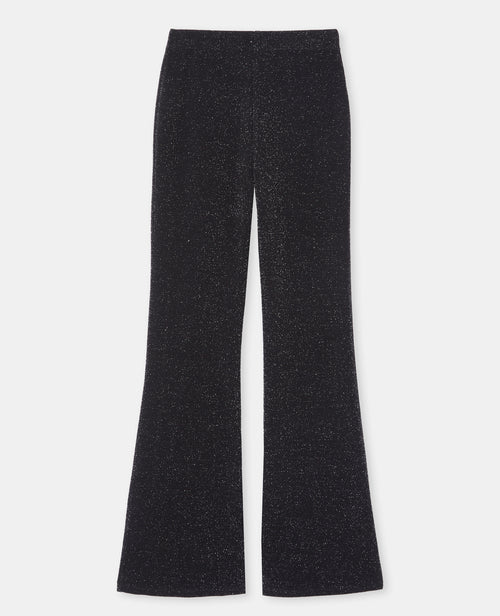 Pantalon flare en maille avec fils lurex - PIMKIE - 4