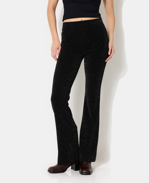 Pantalon flare en maille avec fils lurex - PIMKIE - 5
