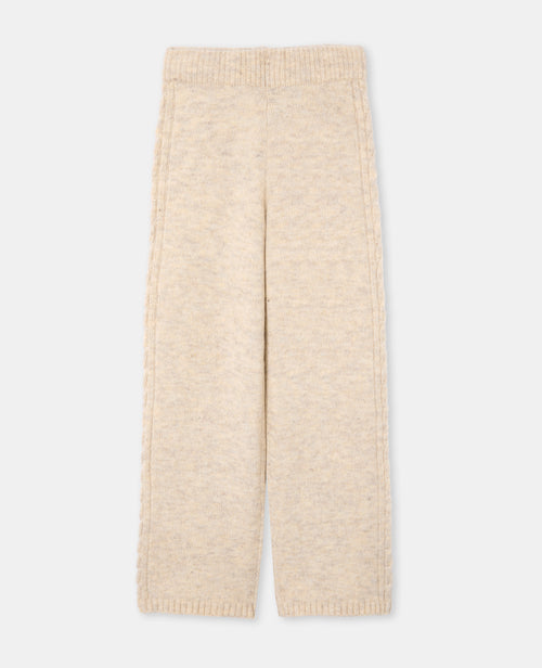 Pantalon droit en maille fantaisie - PIMKIE - 4