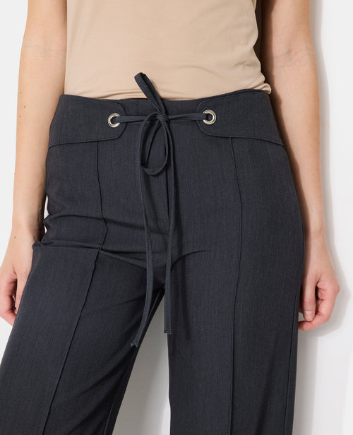 Pantalon city avec ceinture à nouer - PIMKIE - 2