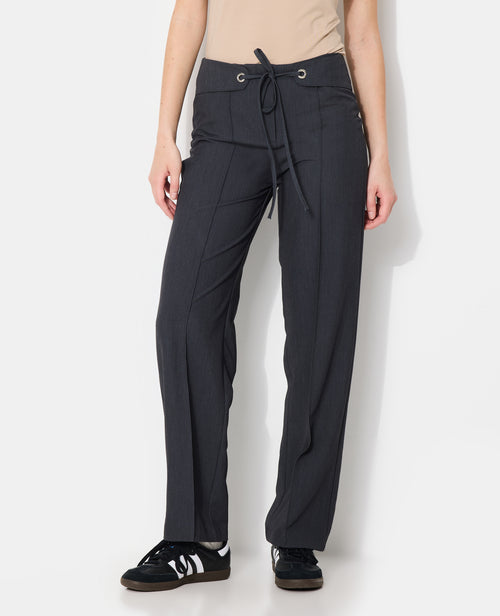 Pantalon city avec ceinture à nouer - PIMKIE - 5