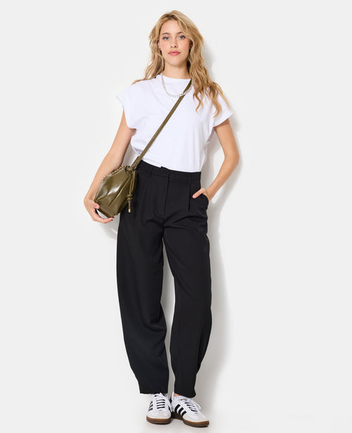 Pantalon barrel city taille haute - PIMKIE - 1