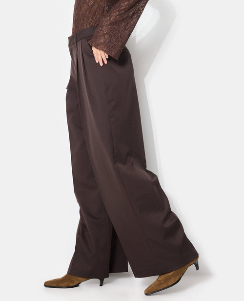 Pantalon city large avec pinces - PIMKIE - 2