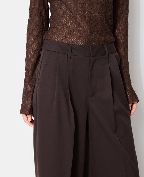 Pantalon city large avec pinces - PIMKIE - 7