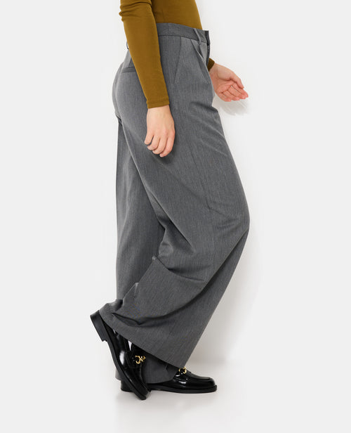 Pantalon city large avec pinces - PIMKIE - 2