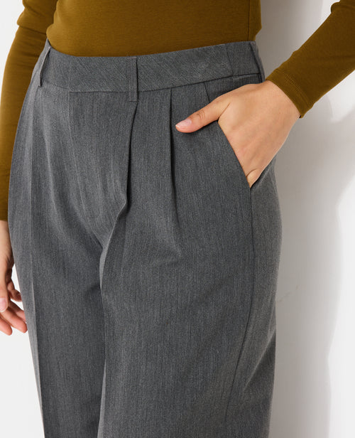 Pantalon city large avec pinces - PIMKIE - 3