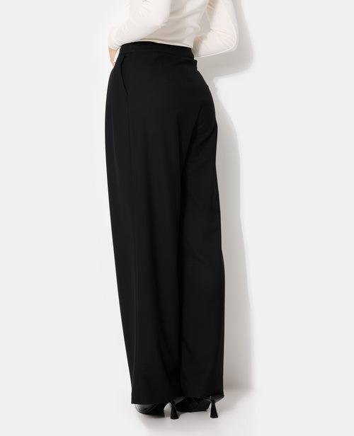 Pantalon droit et large avec boutons fantaisie - PIMKIE - 6