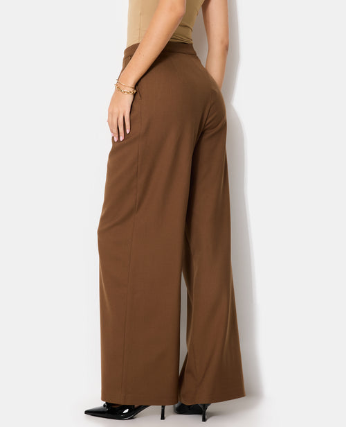 Pantalon droit et large avec boutons fantaisie - PIMKIE - 6