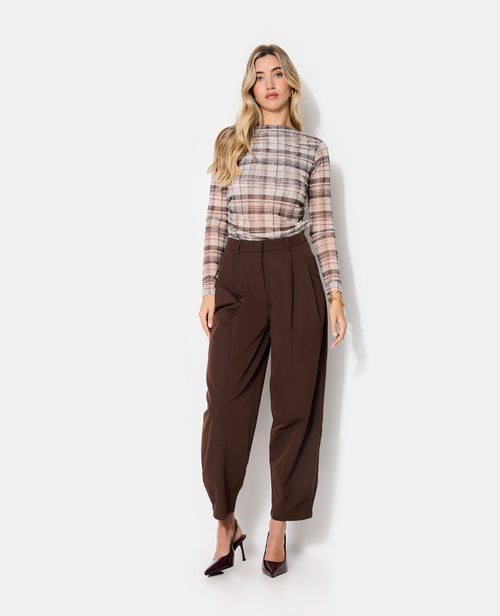 Pantalon barrel avec pinces - PIMKIE - 7