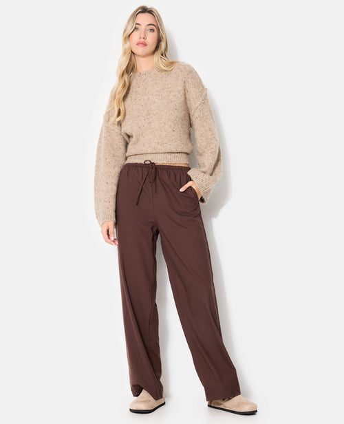 Pantalon droit avec taille élastiquée - PIMKIE - 1