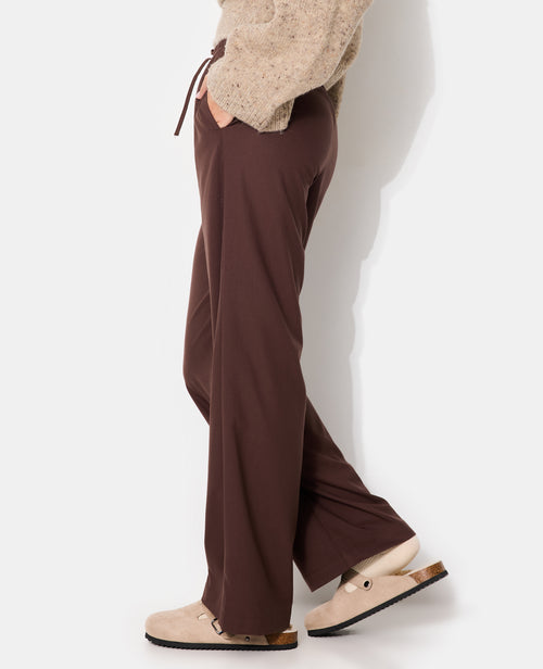 Pantalon droit avec taille élastiquée - PIMKIE - 2