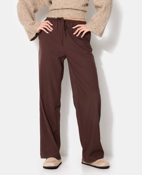 Pantalon droit avec taille élastiquée - PIMKIE - 5