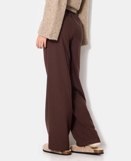 Pantalon droit avec taille élastiquée - PIMKIE - 1