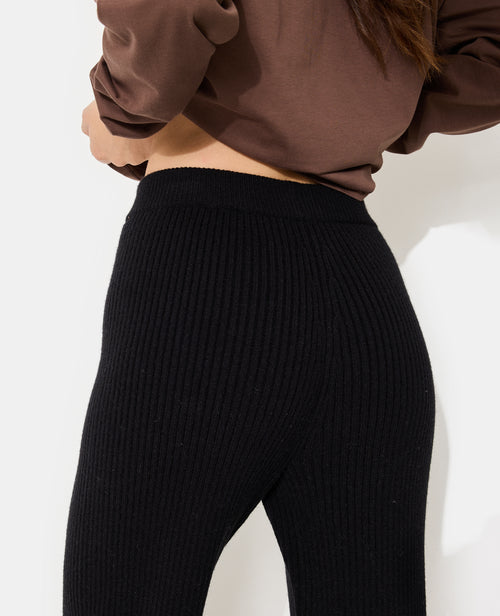 Pantalon en maille côtelée épaisse - PIMKIE - 3