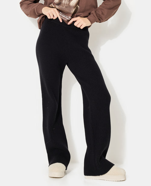 Pantalon en maille côtelée épaisse - PIMKIE - 1