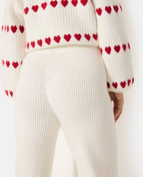 Pantalon en maille côtelée épaisse - PIMKIE - 8