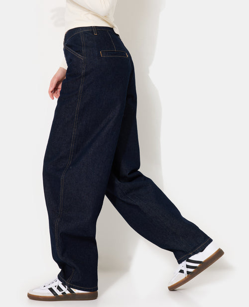 Jean barrel taille haute - PIMKIE - 2